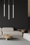 LAMPA WISZĄCA TUBA NAD STÓŁ BAR WYSPĘ DO KUCHNI JADALNI EMIBIG SELTER 3 WHITE