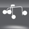 LAMPA SUFITOWA KULE BIAŁE DO POKOJU SYPIALNI SALONU EMIBIG KALF 4B WHITE
