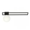 LAMPA SUFITOWA PLAFON CZARNY KLOSZ KULA EMIBIG IMAGO 1C BLACK/OPAL