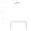 LAMPA SUFITOWA PLAFON INDUSTRIALNY LOFT EMIBIG VEKEN 4 GOLD
