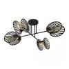 LAMPA SUFITOWA FEKORACYJNA CZARNA EMIBIG TALIA 4