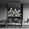 LAMPA WISZĄCA SZKLANA NAD STÓŁ DO SALONU JADALNI EMIBIG ASTRAL 9 BL MIX