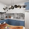 LAMPA WISZĄCA NOWOCZESNA NA LISTWIE CZARNA EMIBIG TOKEN 8 BL oprawa oświetleniowa