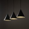 TK LIGHTING LAMPA CONO BLACK LAMPA WISZĄCA 3 S LISTWA