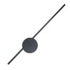 TK LIGHTING JAVA II BLACK 1439 KINKIET 1 NOWOCZESNY CZARNY LED MINIMALISTYCZNY
