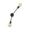 TK LIGHTING HELIX BLACK KINKIET 2 PŁ