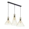 TK LIGHTING SAHARA LAMPA WISZĄCA 3 PŁ LISTWA