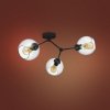 TK LIGHTING FAIRY 4372 LAMPA SUFITOWA CZARNA PLAFON NOWOCZESNY KLOSZE SZKLANE