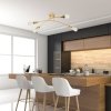 TK LIGHTING HELIX  GOLD LAMPA SUFITOWA 4 PŁ