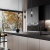 TK LIGHTING VIVIEN BLACK/GOLD 4757 LAMPA WISZĄCA CZARNO ZŁOTE TUBY NAD STÓŁ