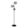 TK LIGHTING CUBUS GRAPHITE 5239 LAMPA PODŁOGOWA CZARNA GRAFITOWE KLOSZE SZKLANE KULE