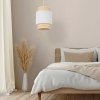 TK LIGHTING BOHO NEW WHITE 5652 LAMPA WISZĄCA BIAŁA RAFI NATURALNA EKO 
