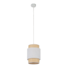 TK LIGHTING BOHO NEW WHITE 5652 LAMPA WISZĄCA BIAŁA RAFI NATURALNA EKO 