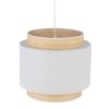 TK LIGHTING BOHO NEW WHITE 5653 LAMPA WISZĄCA BIAŁA RAFI NATURALNA EKO