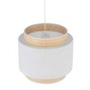 TK LIGHTING BOHO NEW WHITE 5653 LAMPA WISZĄCA BIAŁA RAFI NATURALNA EKO