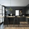 TK LIGHTING CAP GREEN 5665 LAMPA WISZĄCA ZIELONA Z DREWNEM NAD STÓŁ