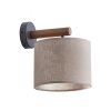 TK LIGHTING DEVA NATURE 6106 KINKIET DREWNIANY Z ABAŻUREM EKO NATURAL