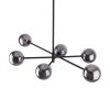 TK LIGHTING SARIUS BLACK/GRAPHITE 6236 LAMPA SUFITOWA CZARNA KLOSZE KULE GRAFITOWE