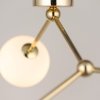 TK LIGHTING FAIRY GOLD 6471 LAMPA SUFITOWA PLAFON ZŁOTY BIAŁE SZKLANE KULE