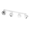 TK LIGHTING ALTEA WHITE LAMPA SUFITOWA 4 PŁ + ŻARÓWKI