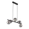 TK LIGHTING ESTERA BLACK 6707 LAMPA WISZĄCA CZARNA SZKLANE KLOSZE KULE GRAFITOWE