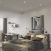 TK LIGHTING LAMPA JET BLACK EYE 1* GU10
