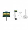 Lampa podłogowa  - INTENSE GOLD 2280/35/LS LIGHT HOME