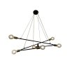 LAMPA WISZĄCA INDUSTRIALNA LOFT EDISON LIGHT PRESTIGE ESTRELLA  LP-075/6P BK