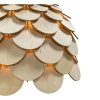 LAMPA WISZĄCA DREWNIANA DUŻA 50CM DEKORACYJNA NAD STÓŁ LIGHT PRESTIGE BURGO  LP-101335/1P L