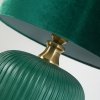 LAMPA STOŁOWA LAMPKA NOCNA SZKLANA ZIELONA BUTELKOWA ZIELEŃ  GLAMOUR DO SALONU NA KOMODĘ LIGHT PRESTIGE TAMIZA LP-1515/1T small green