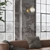 KINKIET ZŁOTY GLAMOUR KULA DEKORACYJNA DO SALONU SYPIALNI KUCHNI LIGHT PRESTIGE DIAMOND  LP-2202/1W GD