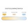 LAMPA WISZĄCA LED NOWOCZESNA CZARNA WĄŻ LED NAD STÓŁ DO KUCHNI JADALNI SALONU LIGHT PRESTIGE MELECA LP-2345/1P M BK
