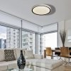 PLAFON LED HERMETYCZNY IP54 CZARNY OKRĄGŁY 30CM 4000K BARWA NEUTRALNA DO ŁAZIENKI HOLU KORYTARZA LIGHT PRESTIGE VEGAS LP-550/1C S 4BK