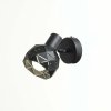 KINKIET SPOT REFLEKTOR CZARNY DEKORACYJNY REGULOWANY LIGHT PRESTIGE REUS LP-8069/1WS BK