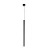 LAMPA WISZĄCA CZARNA DŁUGA TUBA NAD STÓŁ BAR WYSPĘ NOWOCZESNA MINIMALISTYCZNA DO JADALNI KUCHNI LIGHT PRESTIGE LUNGO LP-894/1P BK