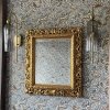 KINKIET ZŁOTY GLAMOUR KLOSZ GRAFITOWY SMOKED SZKLANY LIGHT PRESTIGE PIEGA LP-939/1W smoked ELEGANCKI DEKORACYJNY DO SYPIALNI SALONU ŁAZIENKI ARANŻACJA