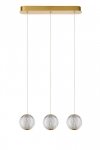 LAMPA WISZĄCA ZŁOTA DEKORACYJNA KULE LUCIDE CINTRA 13499/12/60
