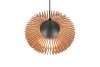 LAMPA WISZĄCA DREWNIANA BRĄZOWA BOHO NATURAL EKO DO SALONU SYPIALNI NAD STÓŁ COLINO 315900142 TRIO