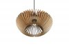 LAMPA WISZĄCA DREWNIANA BRĄZOWA BOHO NATURAL EKO DO SALONU SYPIALNI NAD STÓŁ COLINO 315900142 TRIO