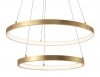 ZŁOTA LAMPA LED NOWOCZESNA RING DO SALONU SYPIALNI LUCES EXCLUSIVAS NUEVE LE41707