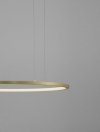 LAMPA WISZĄCA KOŁO RING OBRĘCZ LED NOWOCZESNA DO KUCHNI JADALNI SALONU LUCES EXCLUSIVAS TOLUCA LE42777