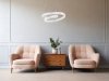 LAMPA WISZĄCA LED NOWOCZESNA GLAMOUR DO SALONU SYPIALNI LUCES EXCLUSIVAS SINALOA LE42924
