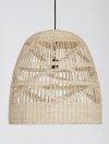 LAMPA WISZĄCA NATURAL EKO RATTANOWA DO SALONU JADALNI KUCHNI W STYLU BOHO LUCES EXCLUSIVAS REYNOSA LE42947