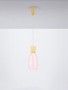 LAMPA WISZĄCA SZKLANA KOLOROWA SZKLANA LUCES EXCLUSIVAS LAMPA PERENE LE44465