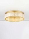 LUCES EXCLUSIVAS LAMPA YOTAU LE44727 PLAFON ZŁOTY KRYSZTAŁOWY GLAMOUR DO SALONU SYPIALNI