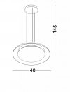 LUCES EXCLUSIVAS LAMPA CAPINOTA LE44797