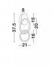 LUCES EXCLUSIVAS LAMPA CHULUMANI LE44821