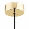 LAMPA WISZĄCA CZARNO ZŁOTA MOSIĄDZ METALOWA LOFT INDUSTRIALNA DO KUCHNI JADALNI NAD STÓŁ ARGON MINORI 4912 