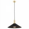 LAMPA WISZĄCA CZARNO ZŁOTA MOSIĄDZ METALOWA LOFT INDUSTRIALNA DO KUCHNI JADALNI NAD STÓŁ ARGON MINORI 4912 