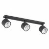 LAMPA POTRÓJNA PLAFON SPOT REGULOWANY CZARNY REFLEKTORY REGULOWANE GU10 AR111  ARGON CLEVLAND 6101